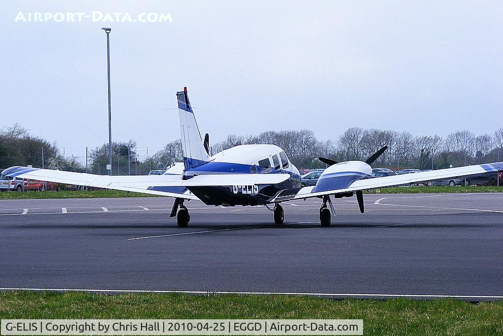 G-ELIS, 1980 Piper PA-34-200T Seneca II C/N 34-8070265, Bristol Flying Centre Ltd