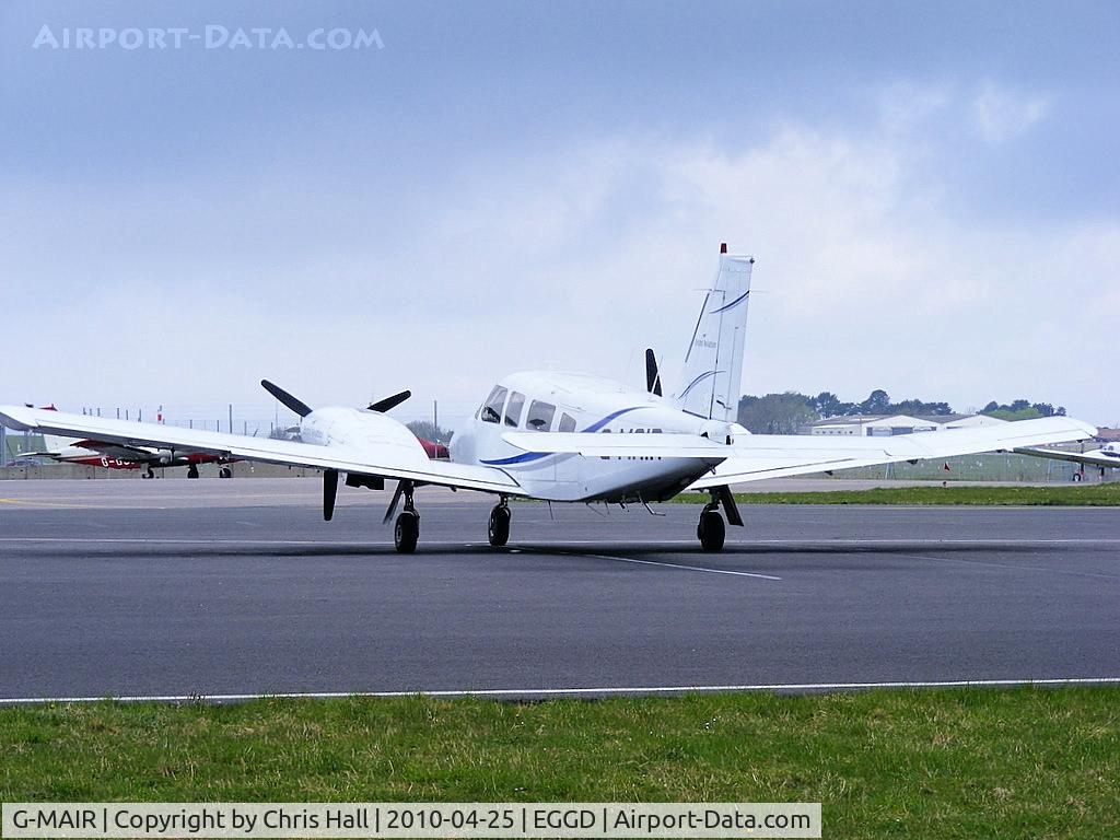 G-MAIR, 1979 Piper PA-34-200T C/N 34-7970140, Bristol Flying Centre Ltd