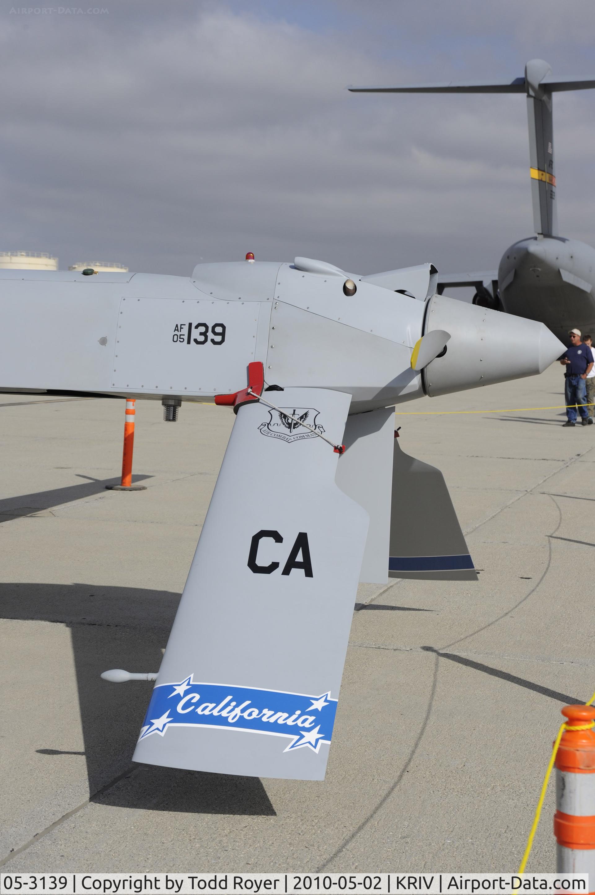 05-3139, General Atomics MQ-1B Predator C/N P139, March Field Airfest 2010