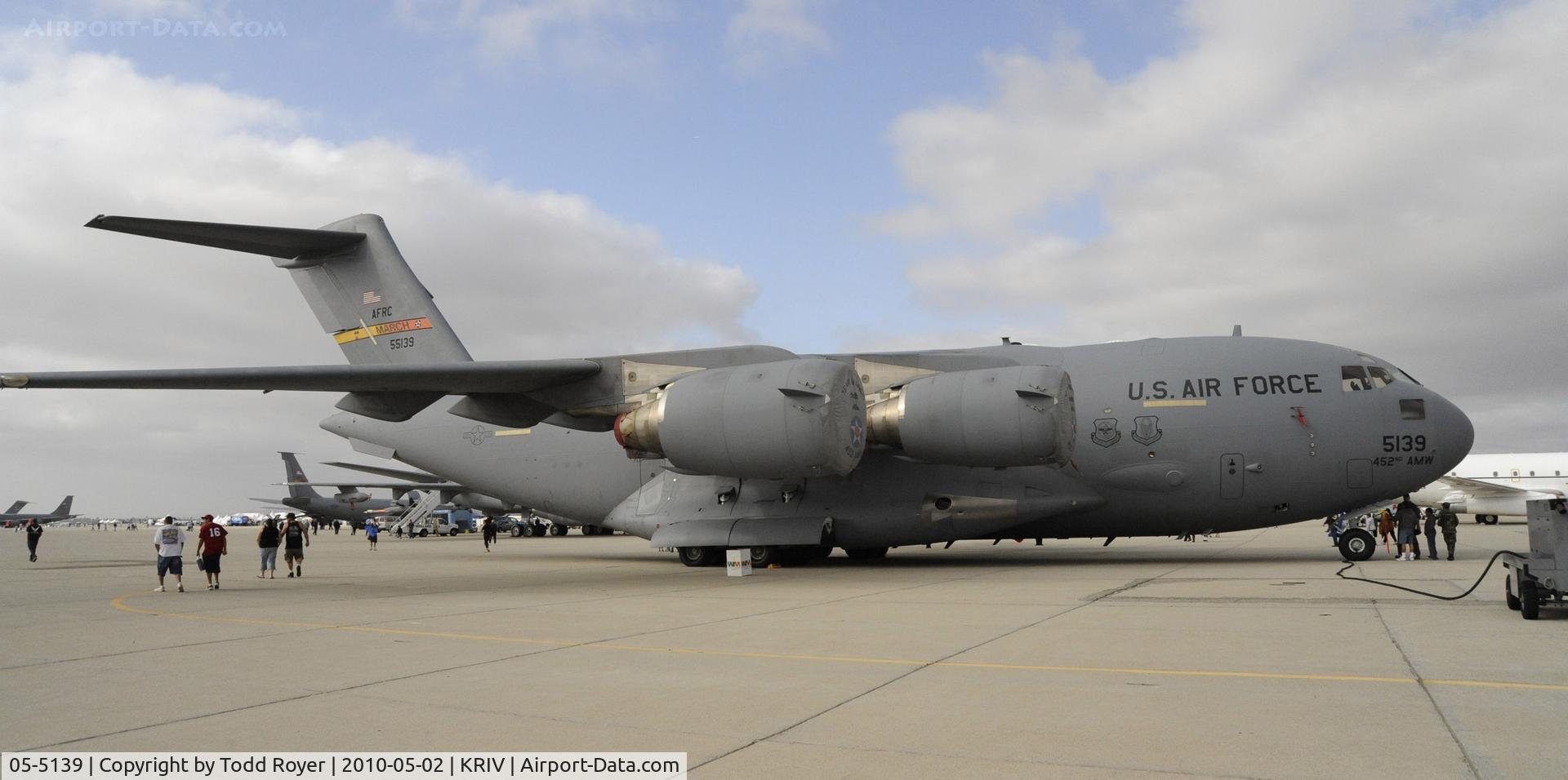 05-5139, Boeing C-17A Globemaster III C/N P-139, March Field Airfest 2010