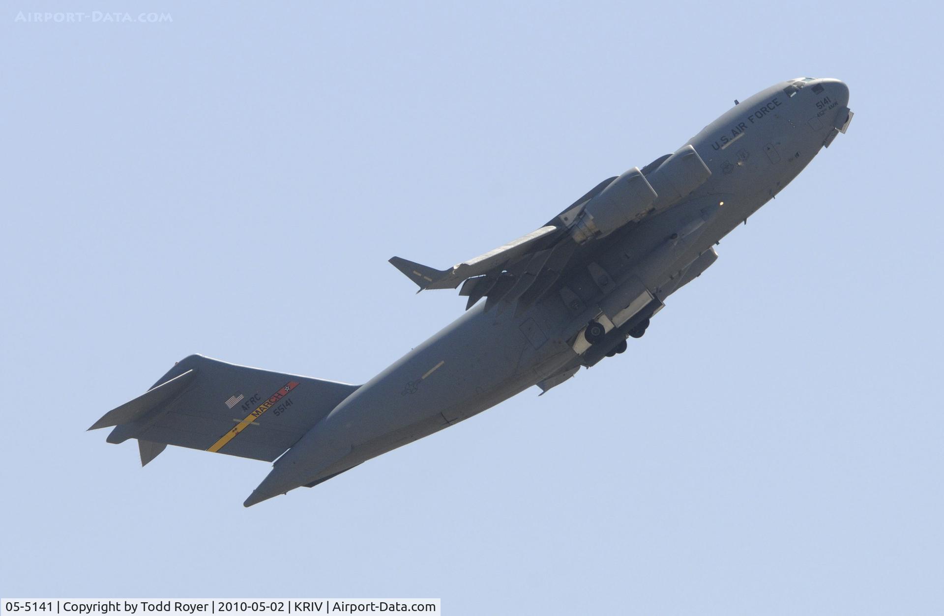 05-5141, 2007 Boeing C-17A Globemaster III C/N P-141, March Field Airfest 2010