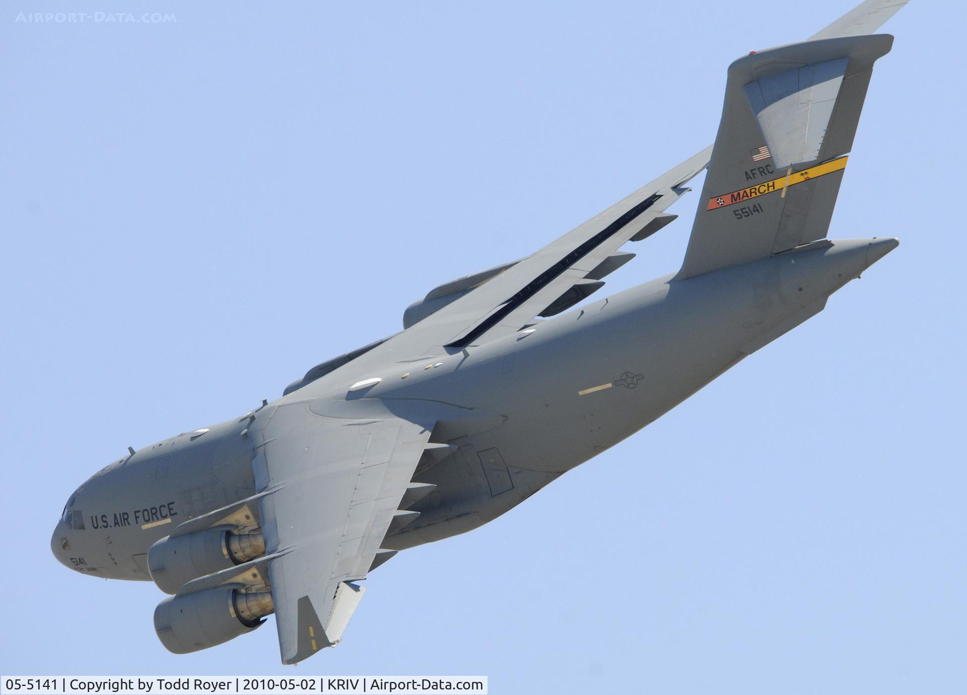 05-5141, 2007 Boeing C-17A Globemaster III C/N P-141, March Field Airfest 2010