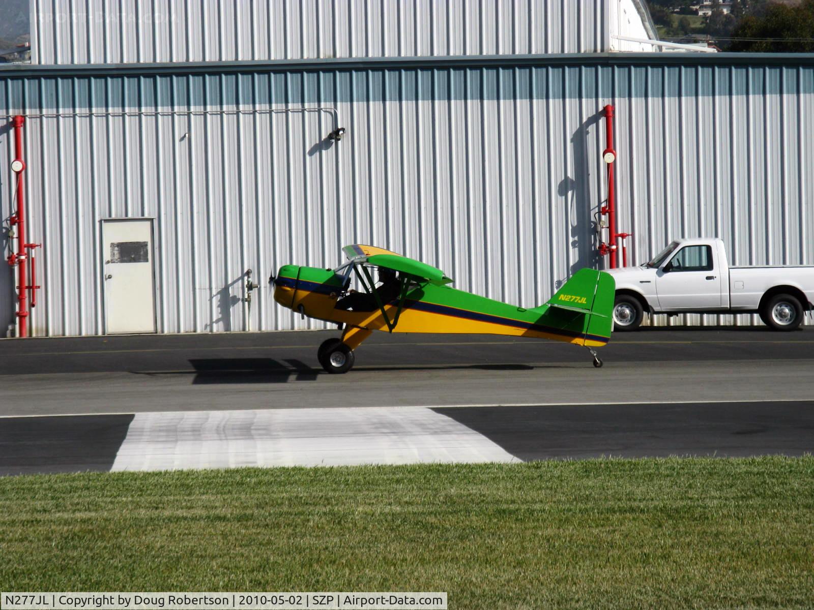 N277JL, 1991 Denney Kitfox Model 1 C/N 122, 1991 Lawrence KITFOX, Rotax, taxi back