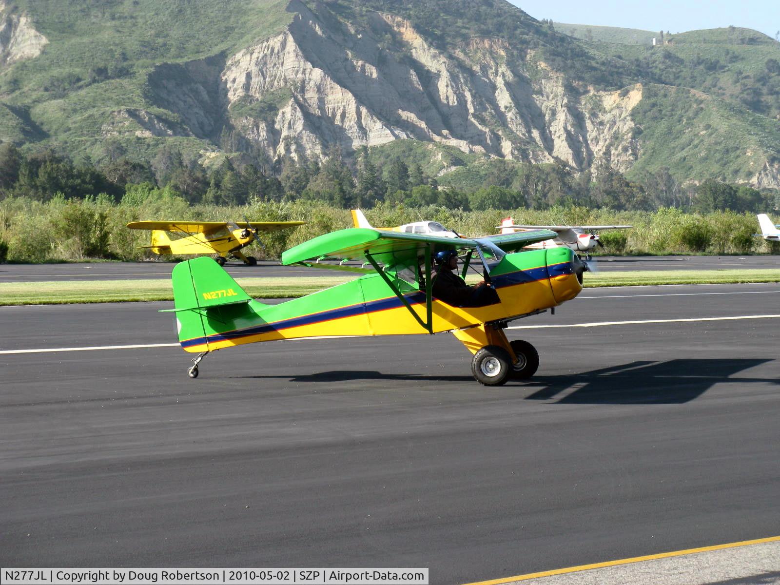N277JL, 1991 Denney Kitfox Model 1 C/N 122, 1991 Lawrence KITFOX, Rotax, taxi