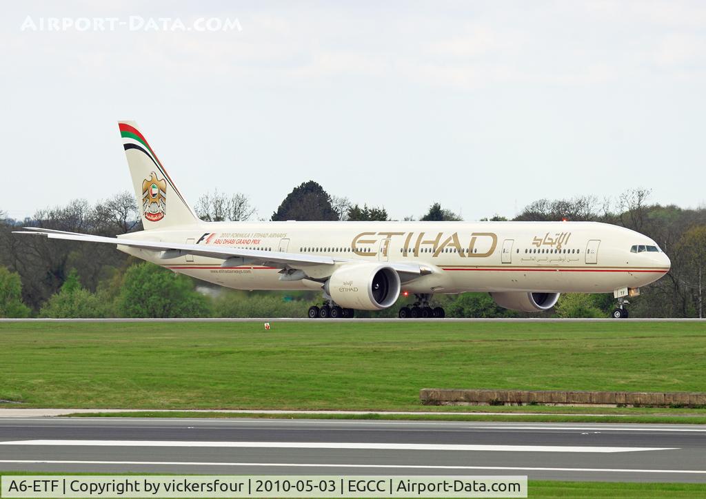 A6-ETF, 2009 Boeing 777-3FX/ER C/N 39700, Etihad Airways