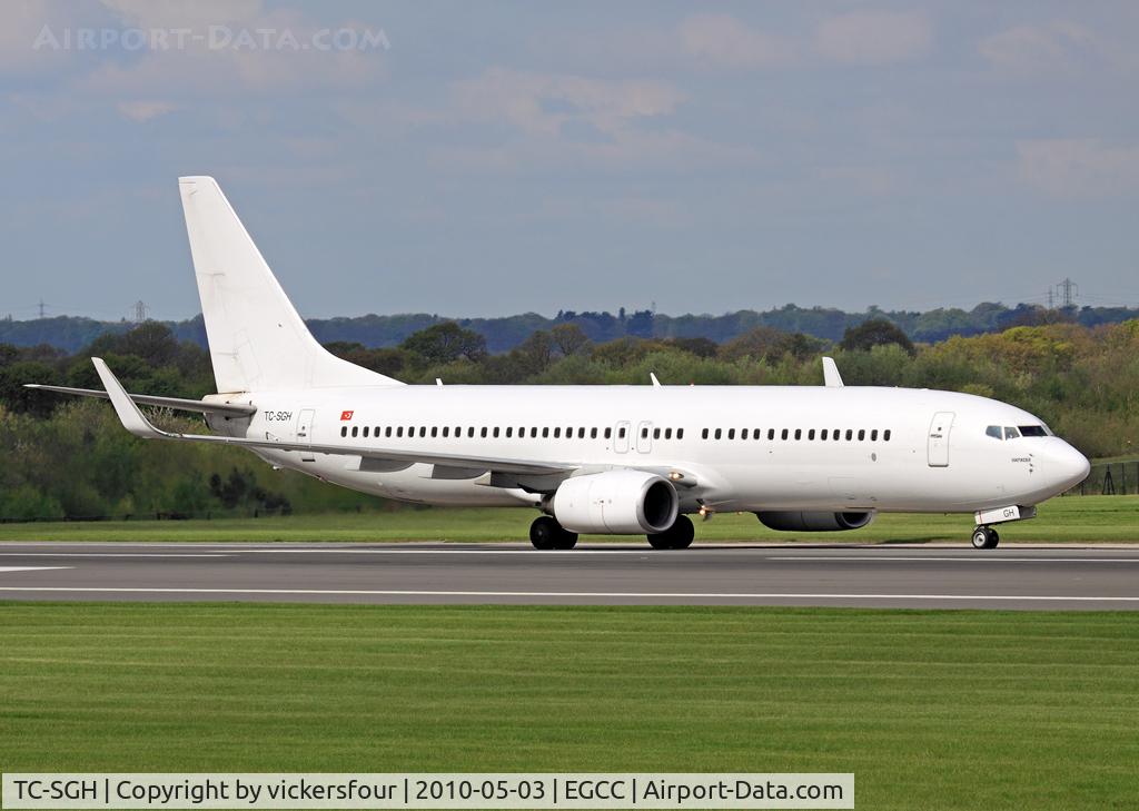 TC-SGH, 1998 Boeing 737-86J C/N 28068, Saga Airlines Boeing 737-86J (c/n 28068).