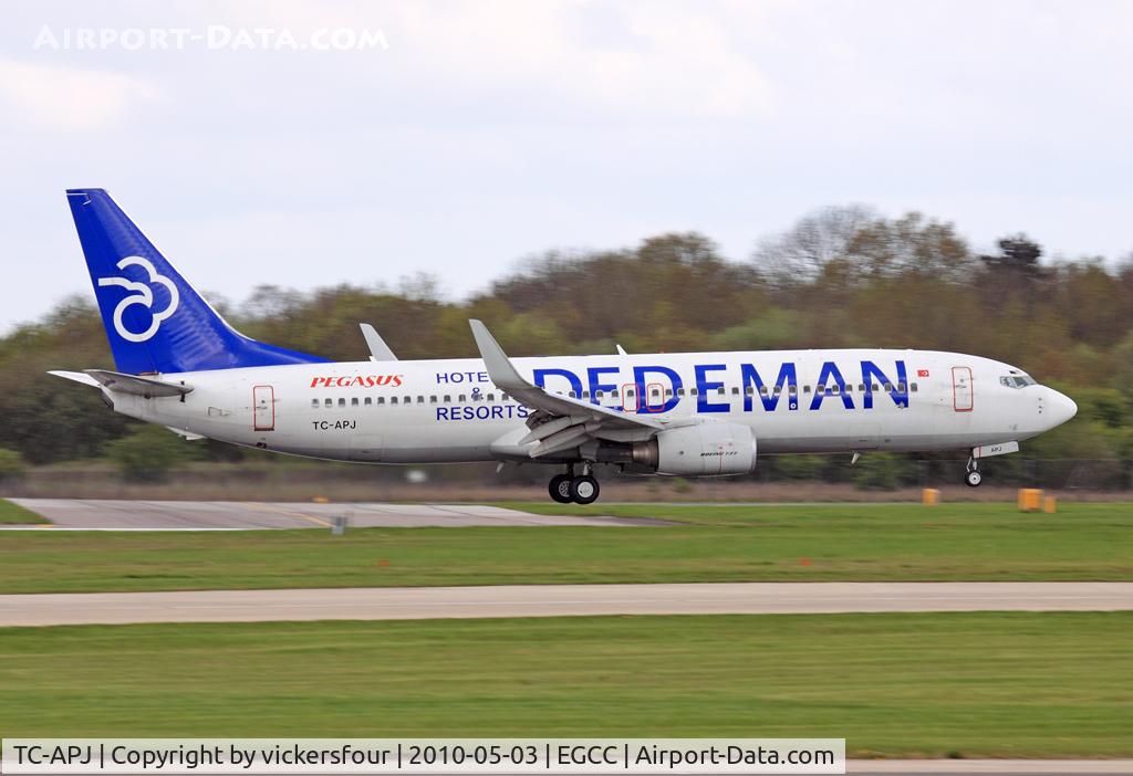 TC-APJ, 2002 Boeing 737-86N C/N 32735, Pegasus Airlines