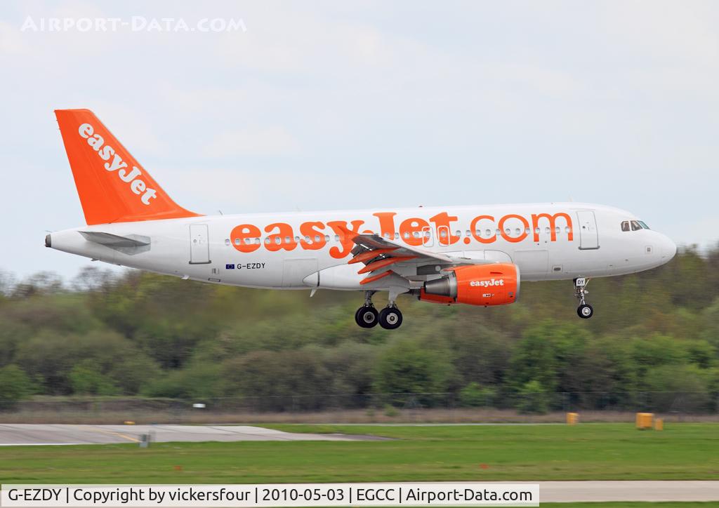 G-EZDY, 2008 Airbus A319-111 C/N 3763, Easyjet
