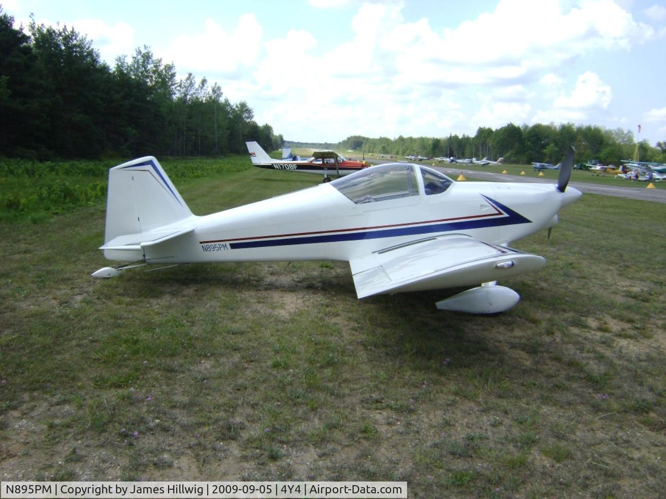 N895PM, Vans RV-6 C/N 24324, 2009 Lakes of the North Fly In