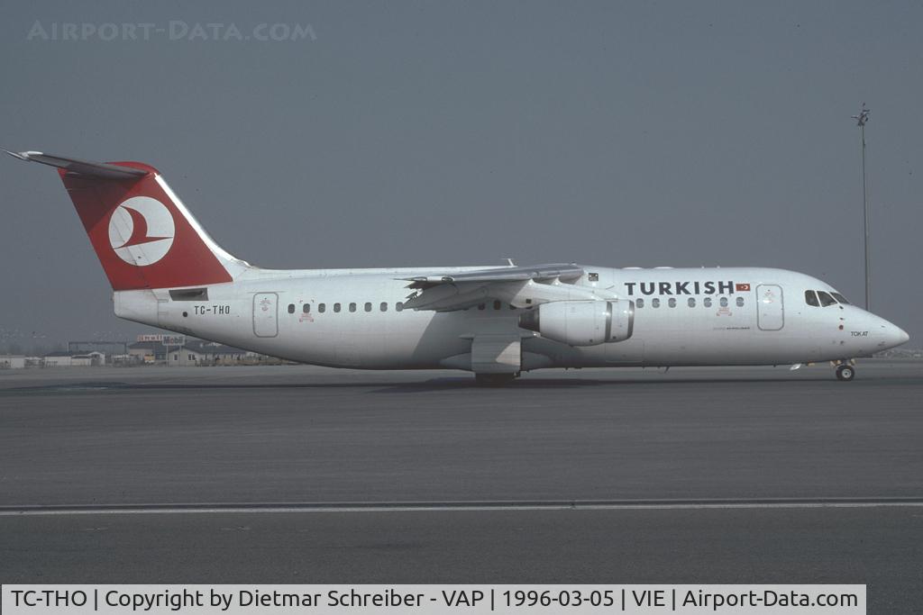TC-THO, 1995 British Aerospace Avro 146-RJ100 C/N E3265, Turkish Bae 146
