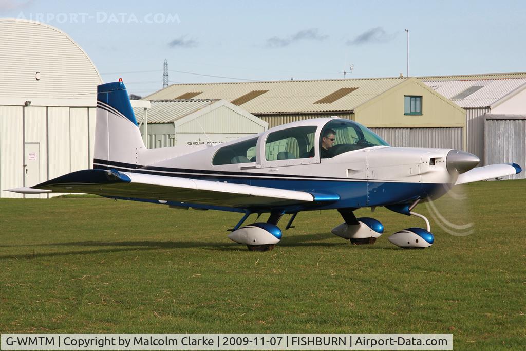 G-WMTM, 1979 Gulfstream American AA-5B Tiger C/N AA5B-1035, Gulfstream American AA-5B Tiger at Fishburn Airfield, UK in 2009.