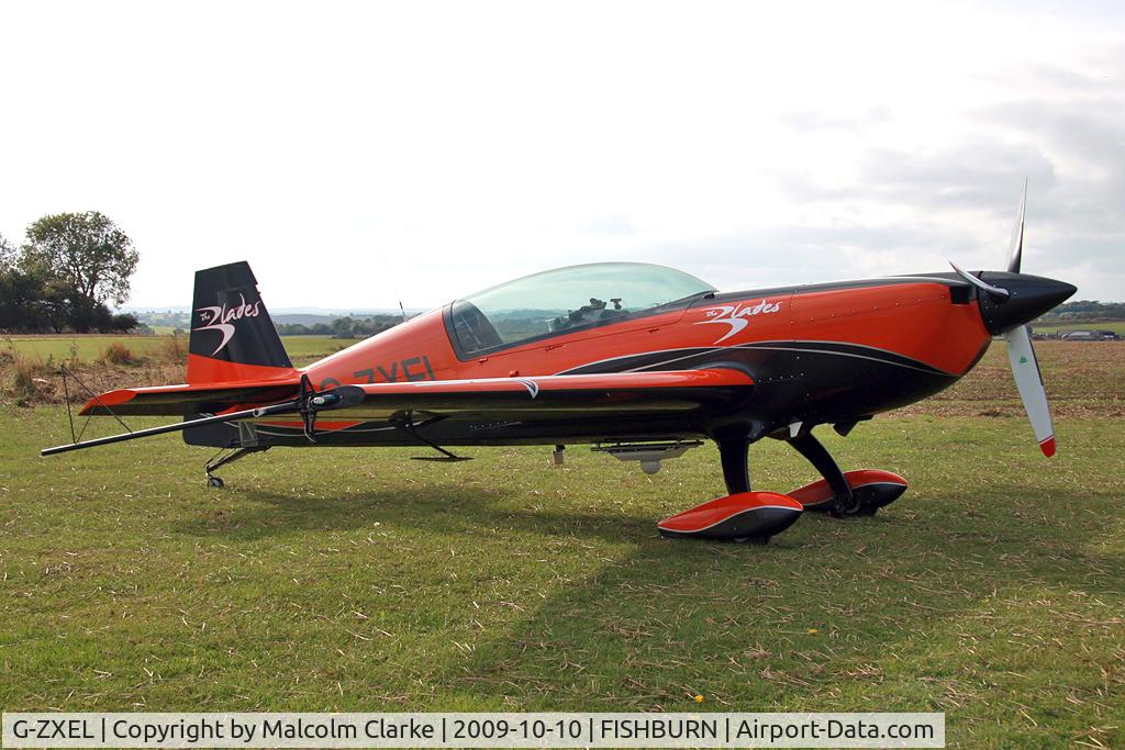 G-ZXEL, 2006 Extra EA-300L C/N 1224, Extra EA-300L at Fishburn Airfield, UK in 2009.