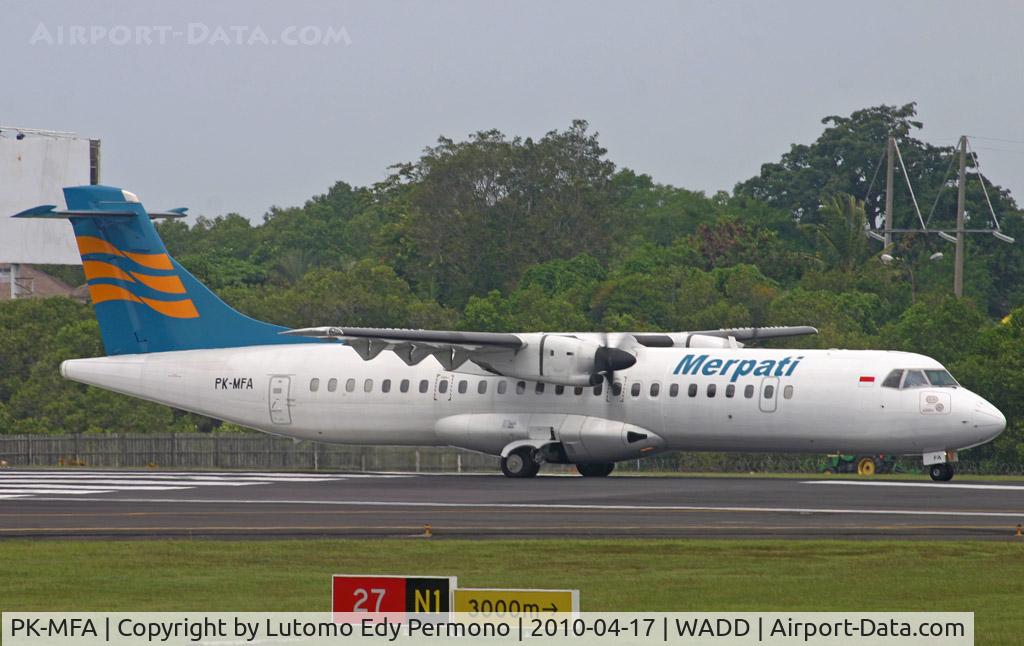 PK-MFA, 1993 ATR 72-212 C/N 379, Merpati Nusantara Airlines