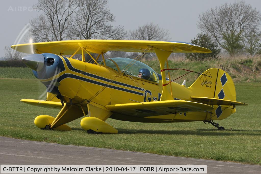 G-BTTR, 1979 Aerotek Pitts S-2A Special C/N 2208, Aerotek Pitts S-2A Special.  A contestant in the 2010 John McLean Trophy aerobatics competition at Breighton.