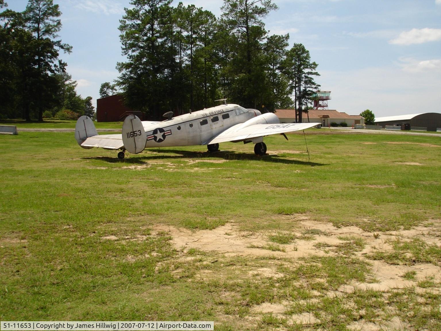 51-11653, 1951 Beech C-45G Expeditor C/N AF-210, At Warner Robins Air Force Musuem