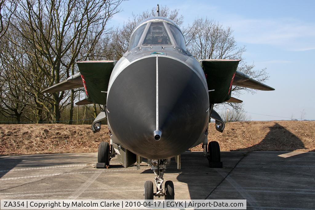 ZA354, 1980 Panavia Tornado GR.1 C/N 030/BS007/3015, Panavia Tornado GR1 at The Yorkshire Air Museum, Elvington, UK in 2010.