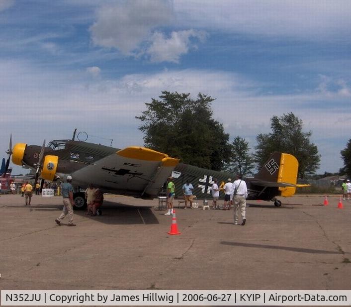 N352JU, 1941 Junkers (CASA) 352L (Ju-52) C/N 67, At Thunder Over Michigan