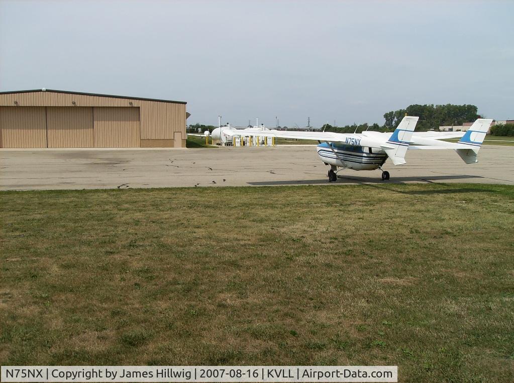 N75NX, 1975 Cessna 337G Super Skymaster C/N 33701660, At Troy - Oakland Airport