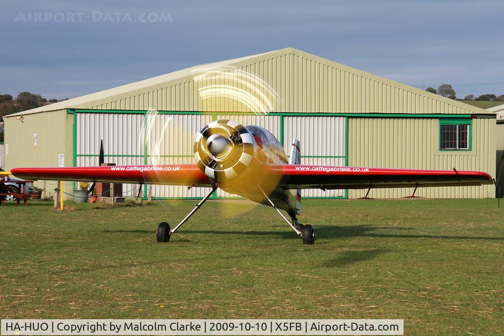 HA-HUO, 1995 Sukhoi Su-29 C/N 80-01, Sukhoi SU-29 at Fishburn Airfield, UK in 2009.