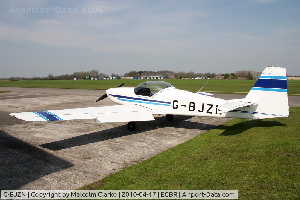 G-BJZN, 1982 Slingsby T-67A Firefly C/N 1997, Slingsby T-67A at Breighton Airfield, UK in 2010.