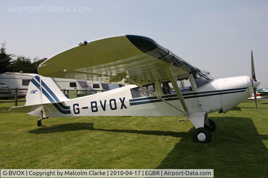 G-BVOX, Taylorcraft F-22 C/N 2208, Taylorcraft F-22 at Breighton Airfield in 2010.