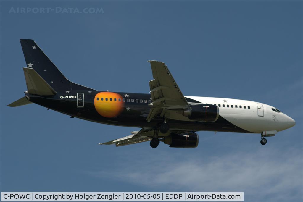 G-POWC, 1991 Boeing 737-33A(QC) C/N 25402, There´s a new old kid in town... (Titan Airways comes as ZT8831 from London-Stansted first time to LEJ)