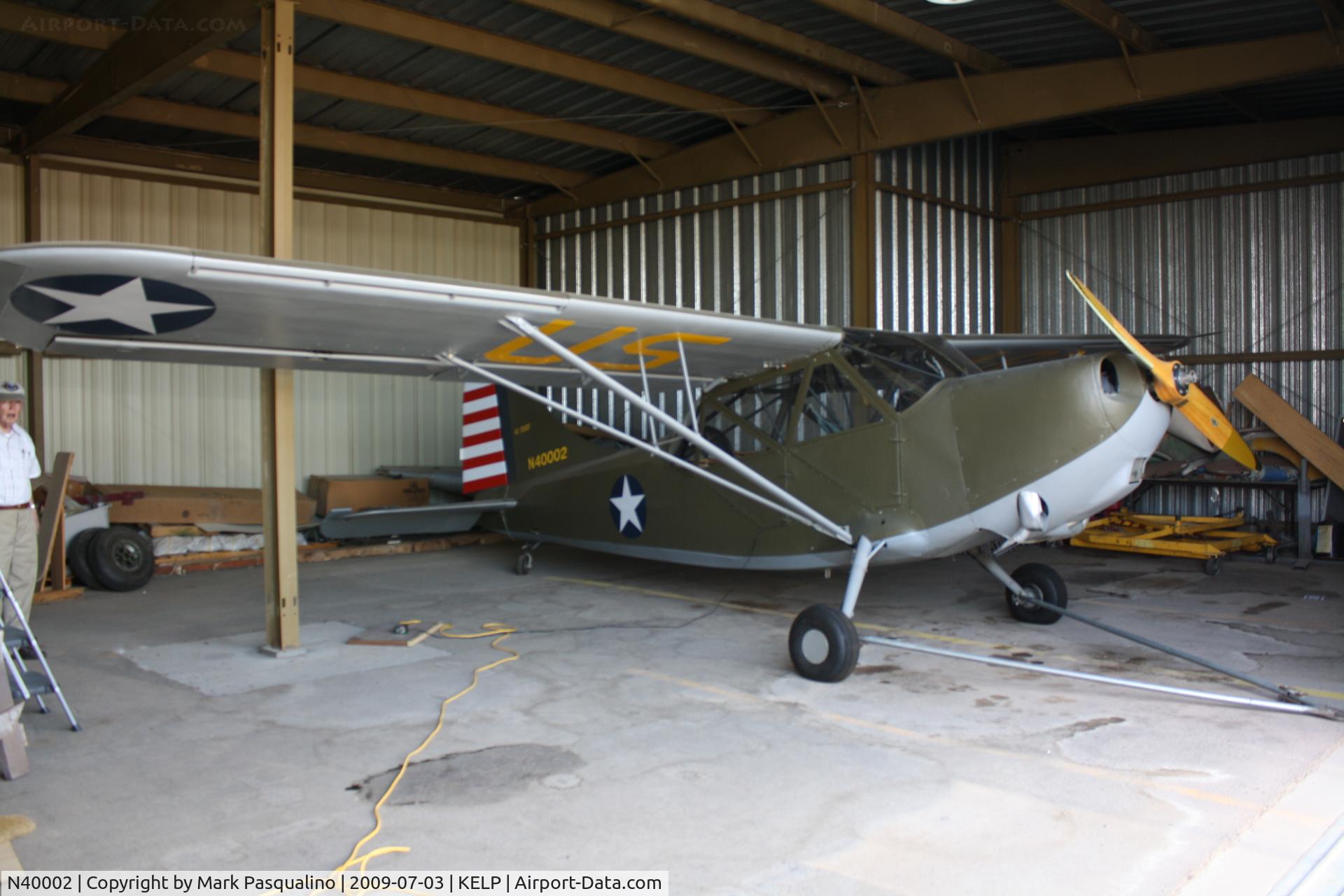 N40002, 1943 Stinson L-5 Sentinel C/N 76-220, Stinson L-5