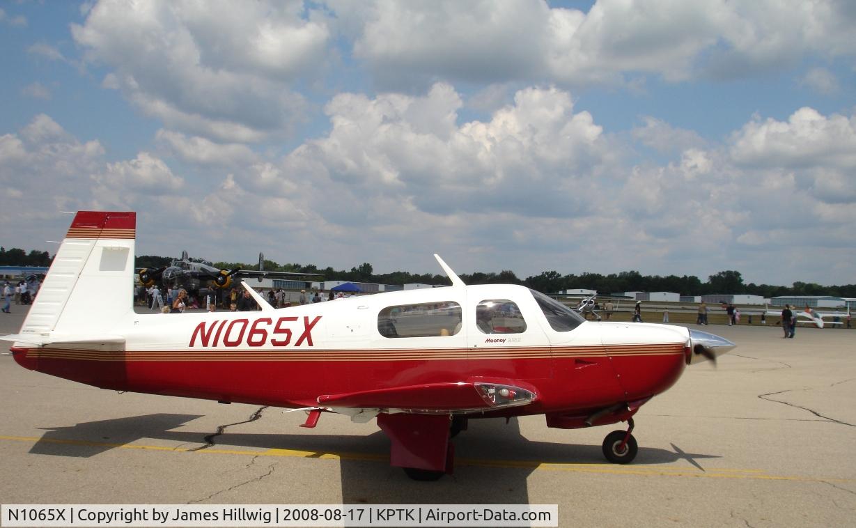 N1065X, 1993 Mooney M20J 201 C/N 24-3299, At Pontiac - Oakland International Airport