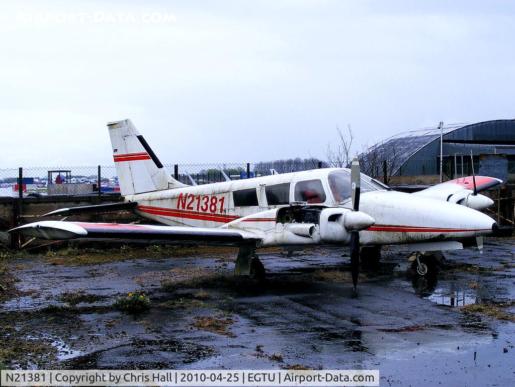N21381, 1973 Piper PA-34-200 C/N 34-7350274, Tickton Inc