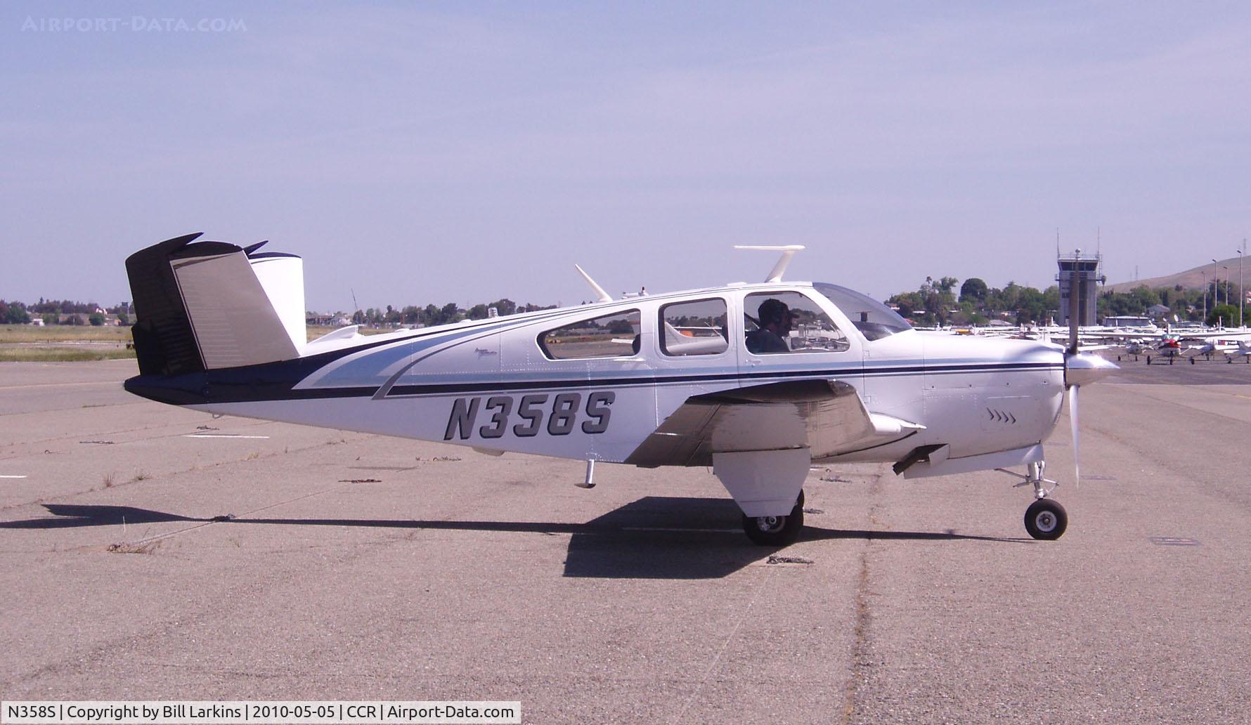 N358S, 1967 Beech V35A Bonanza C/N D-8671, New paint scheme.