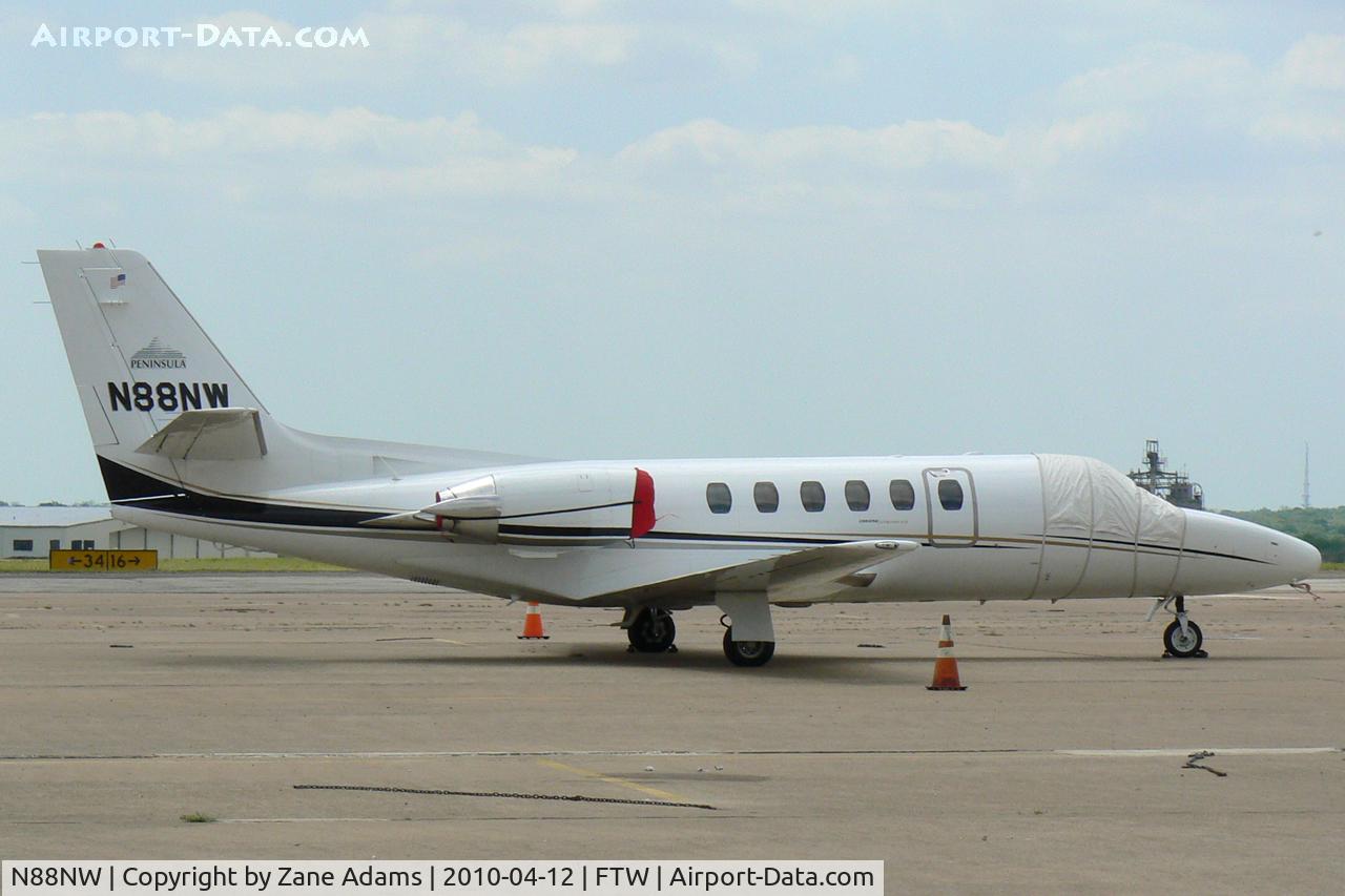 N88NW, 1988 Cessna S550 Citation IIS C/N S550-0151, At Fort Worth Meacham Field