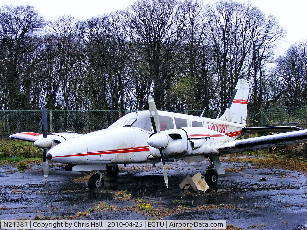 N21381, 1973 Piper PA-34-200 C/N 34-7350274, Tickton Inc
