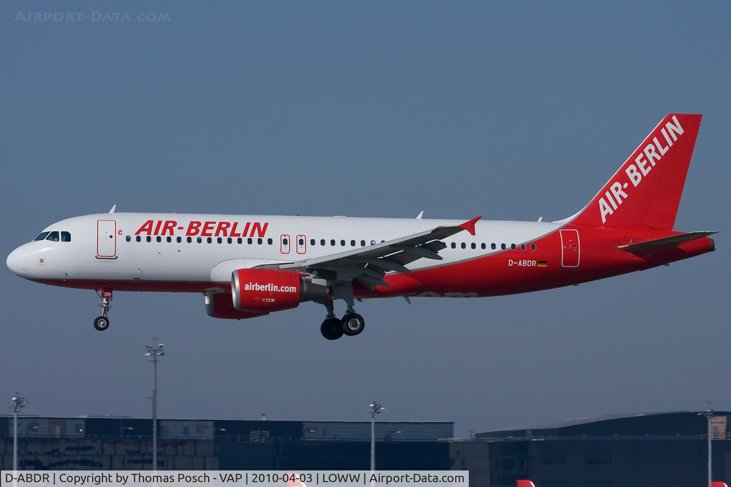 D-ABDR, 2007 Airbus A320-214 C/N 3242, Air Berlin