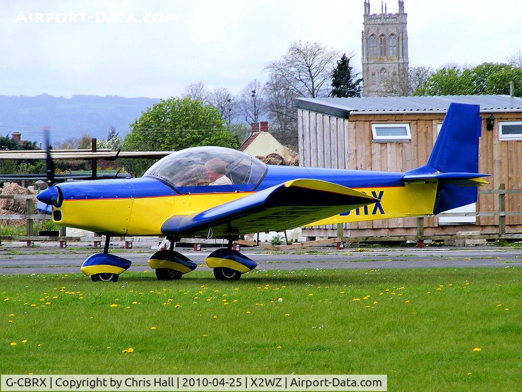 G-CBRX, 2002 Zenair CH-601UL Zodiac C/N PFA 162A-13833, at Weston Zoyland Airfield, Somerset, UK