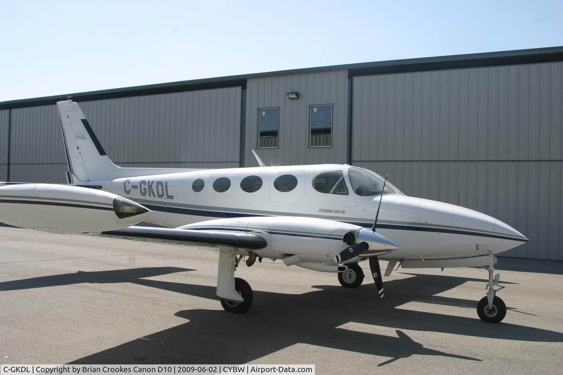 C-GKDL, 1979 Cessna 340A C/N 340A0602, Springbank Alberta