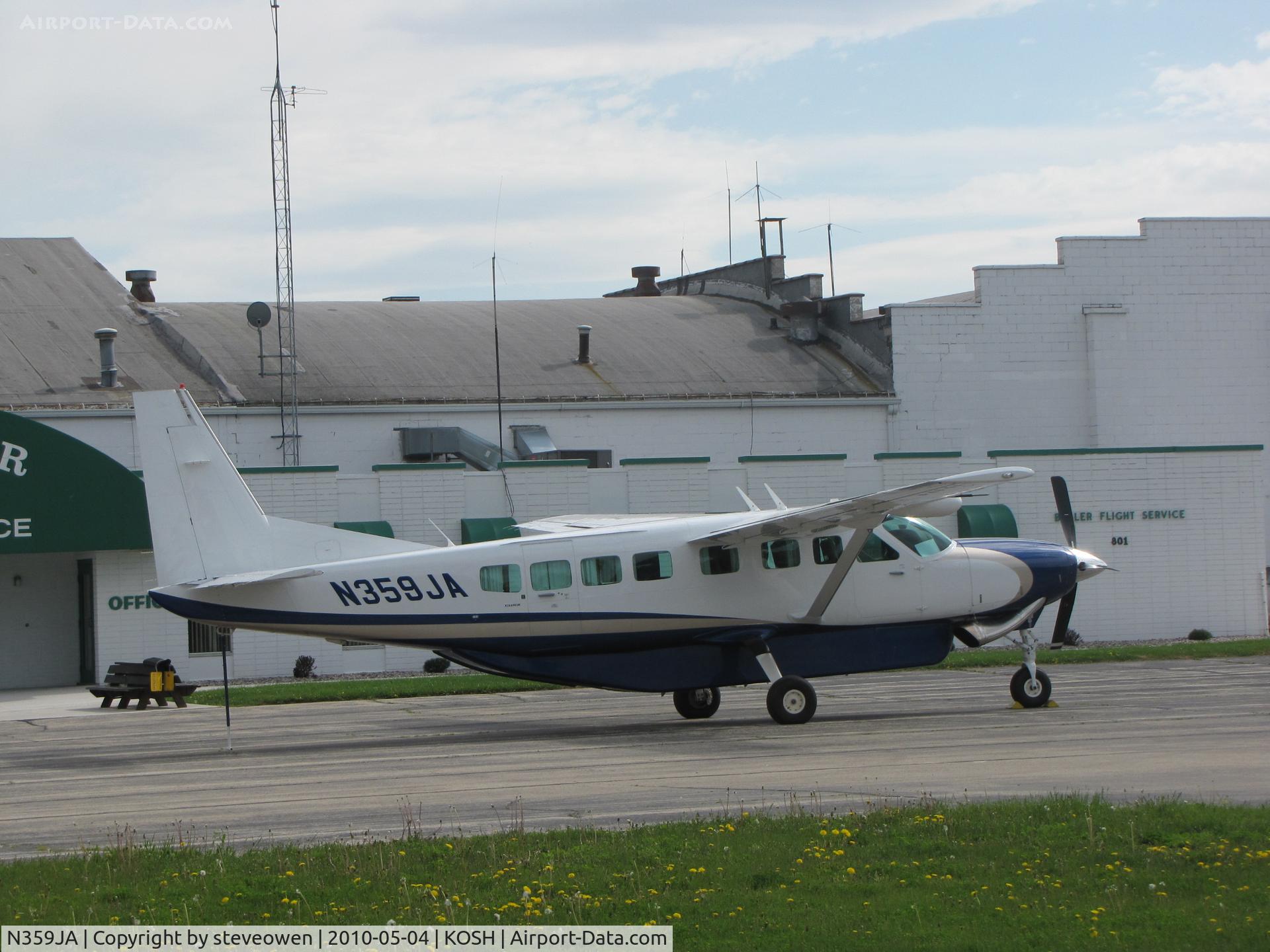 N359JA, 2008 Cessna 208B C/N 208B2010, Basler ramp Oshkosh WI