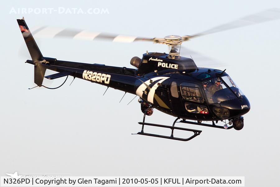 N326PD, 2008 Aerospatiale AS-350B-2 Ecureuil C/N 4555, Anaheim's new AS350 