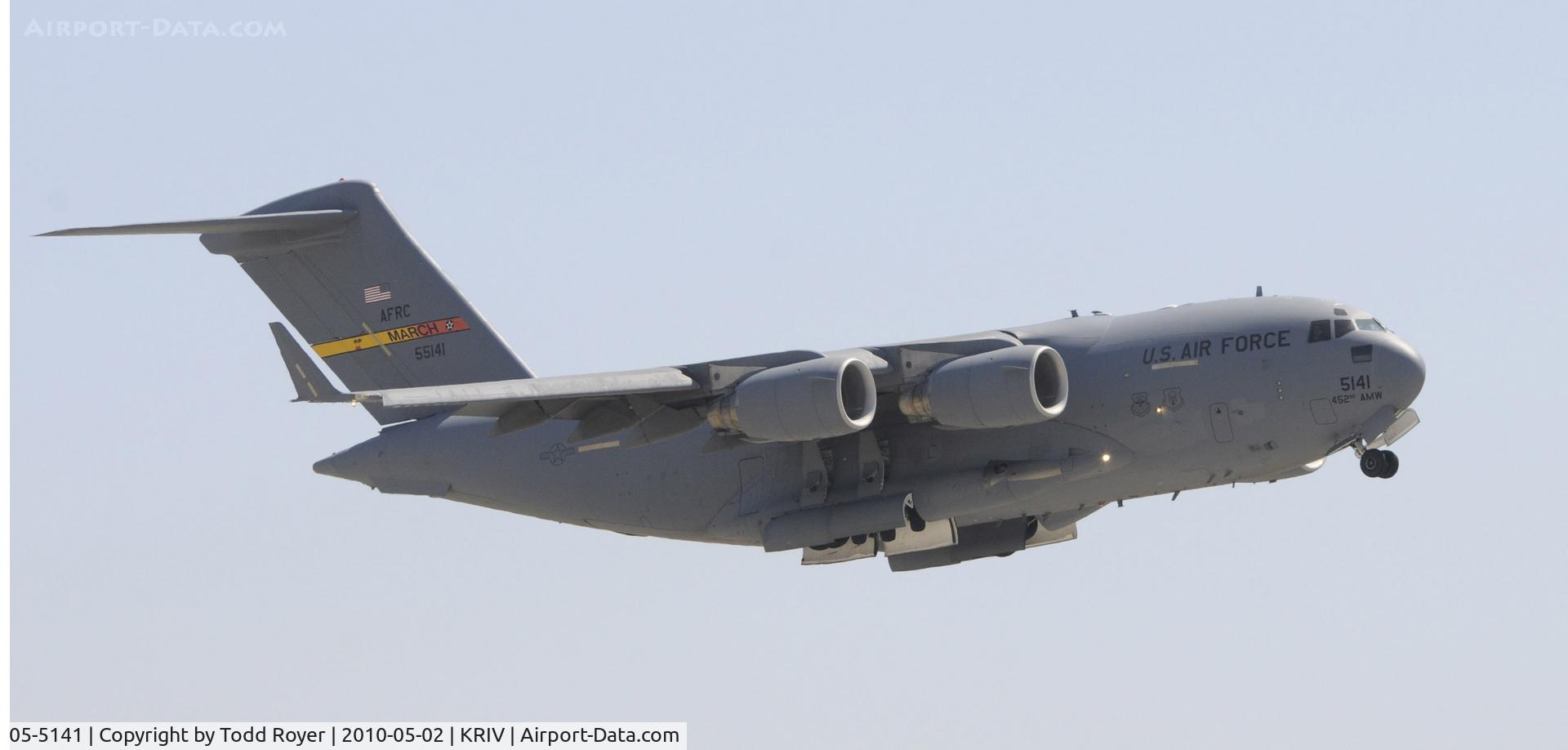05-5141, 2007 Boeing C-17A Globemaster III C/N P-141, March Field Airfest 2010