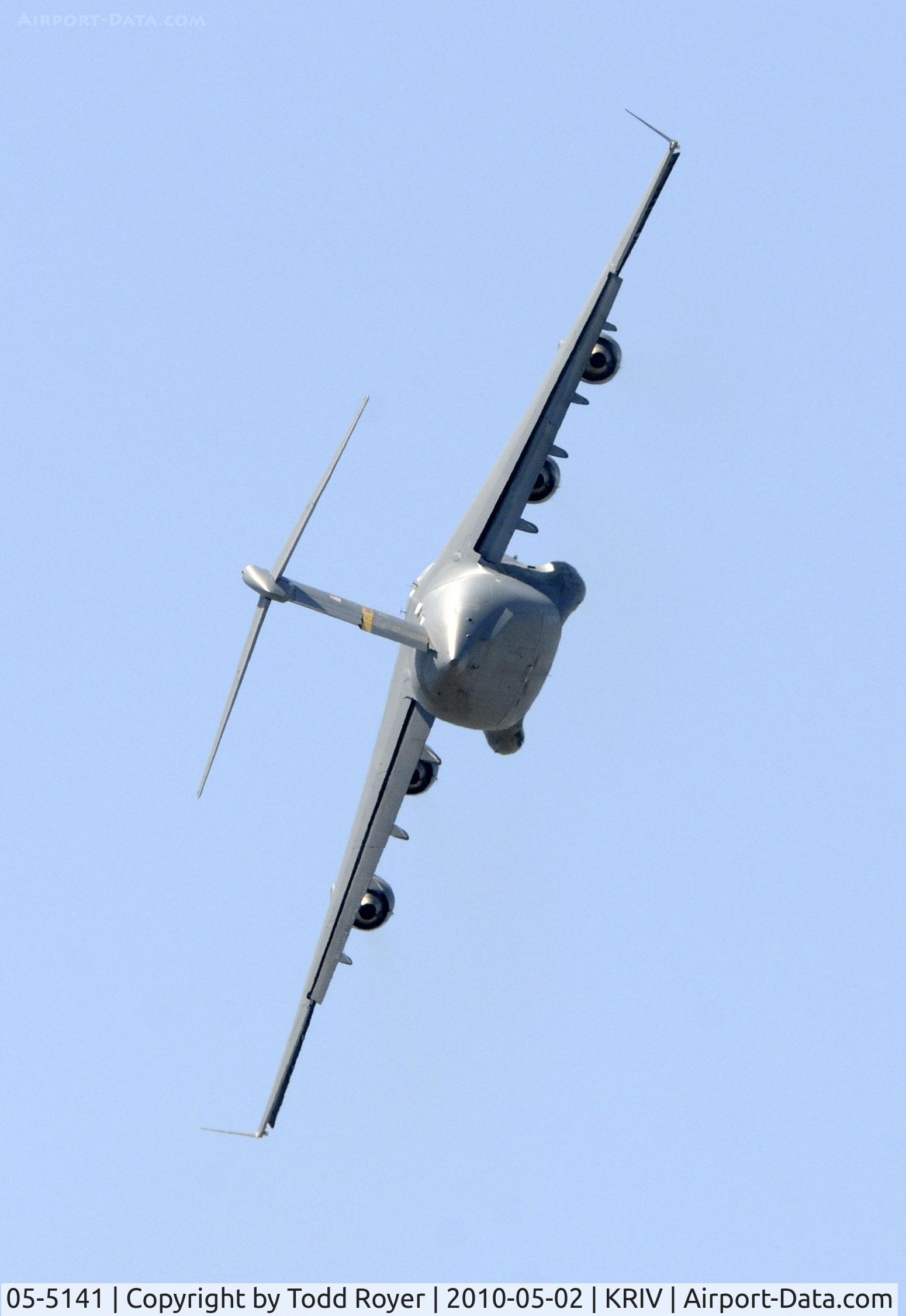 05-5141, 2007 Boeing C-17A Globemaster III C/N P-141, March Field Airfest 2010