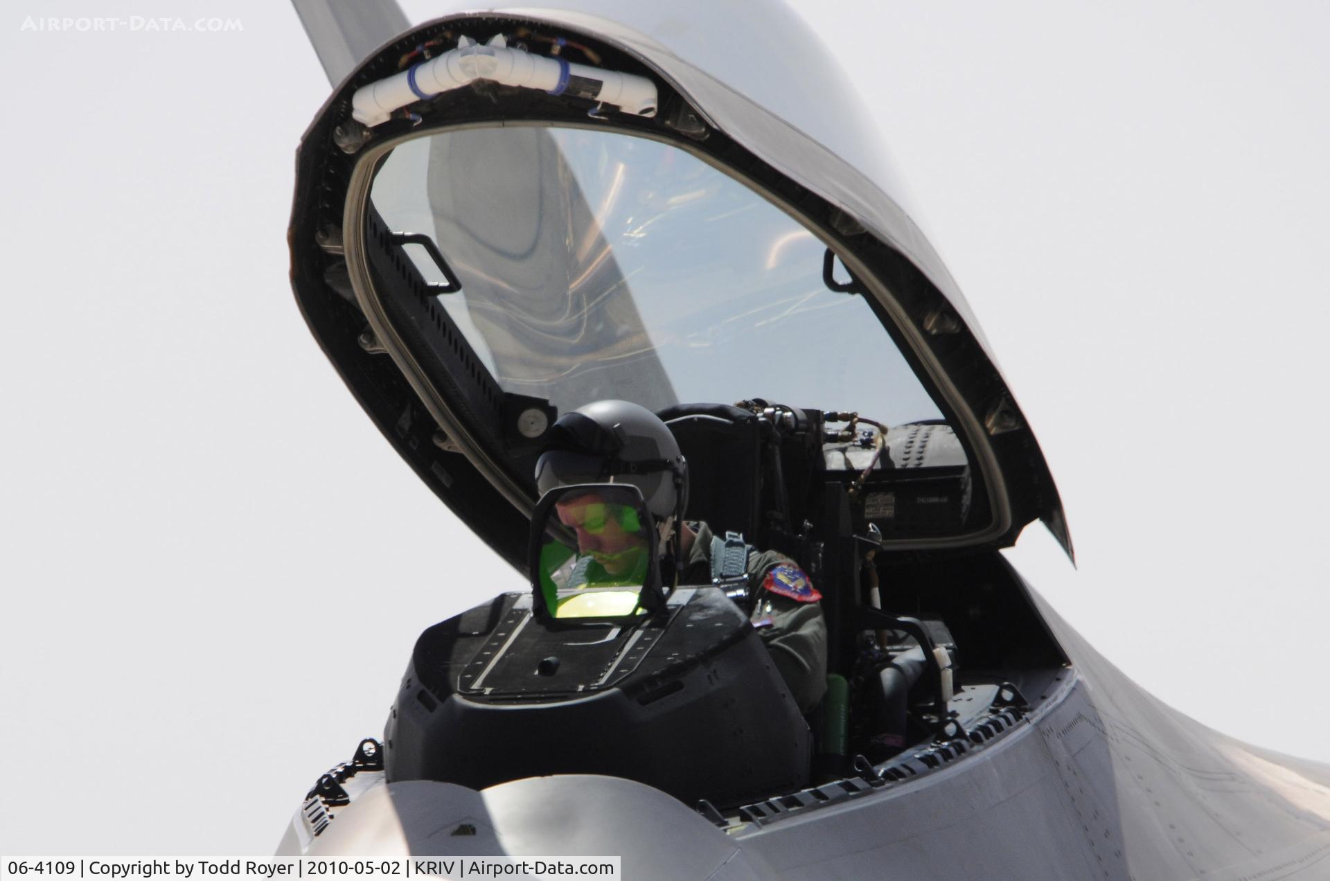 06-4109, Lockheed Martin F-22A Raptor C/N 4109, March Field Airfest 2010
