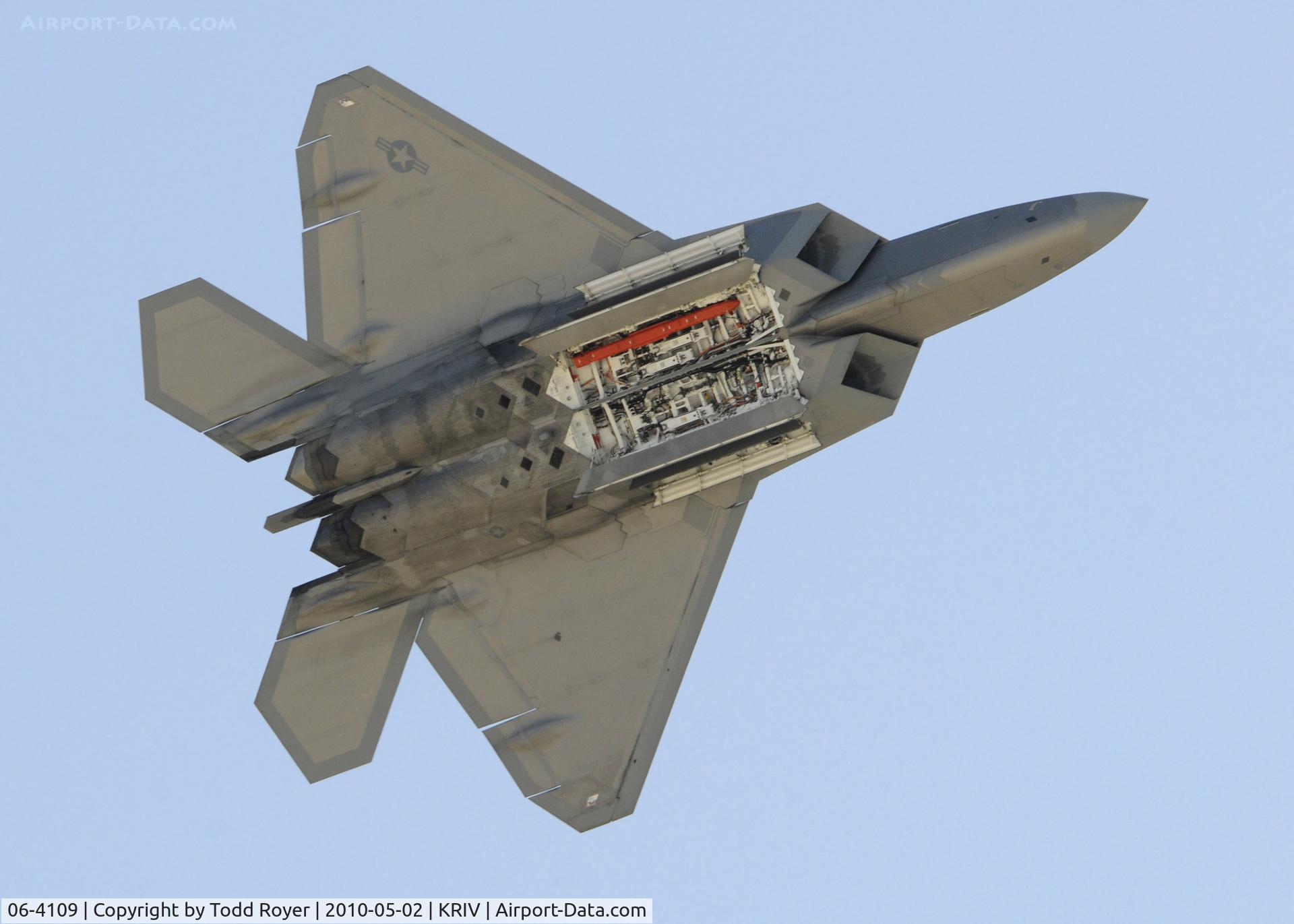 06-4109, Lockheed Martin F-22A Raptor C/N 4109, March Field Airfest 2010