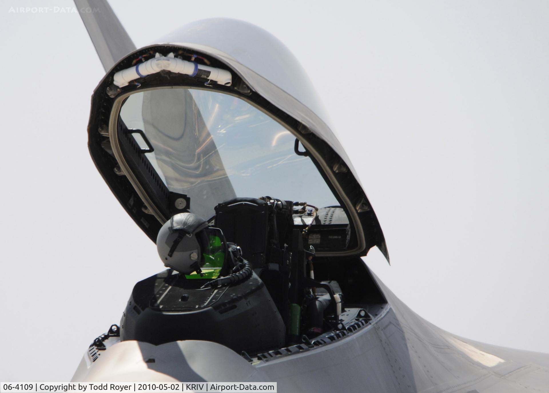 06-4109, Lockheed Martin F-22A Raptor C/N 4109, March Field Airfest 2010