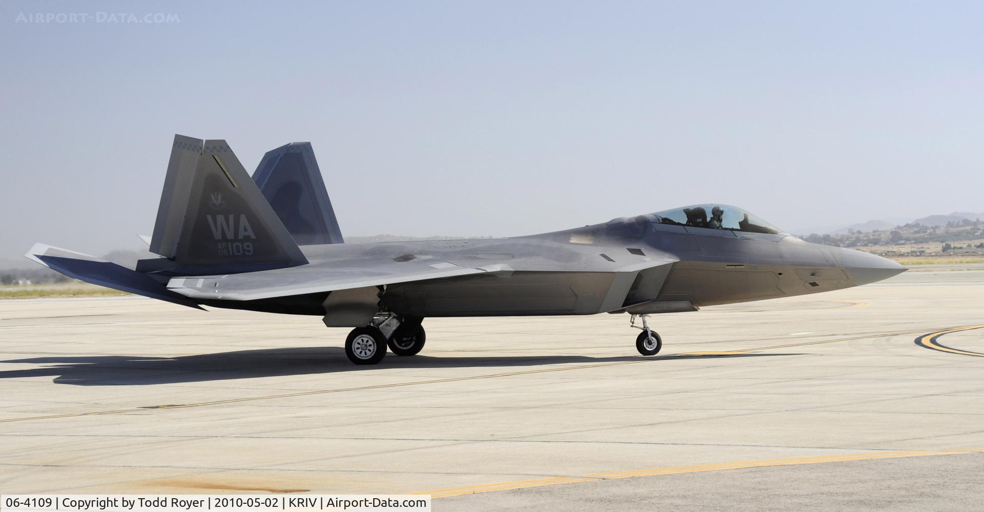 06-4109, Lockheed Martin F-22A Raptor C/N 4109, March Field Airfest 2010