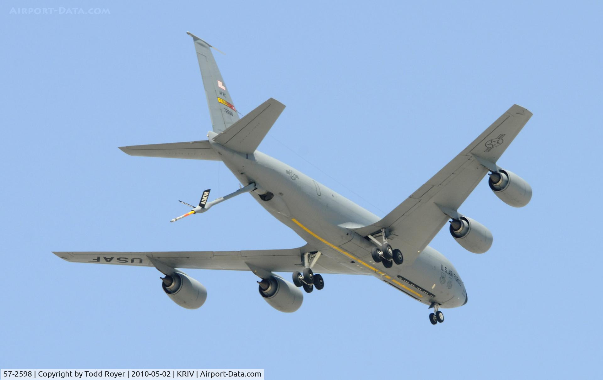 57-2598, 1957 Boeing KC-135R Stratotanker C/N 17734, March Field Airfest 2010