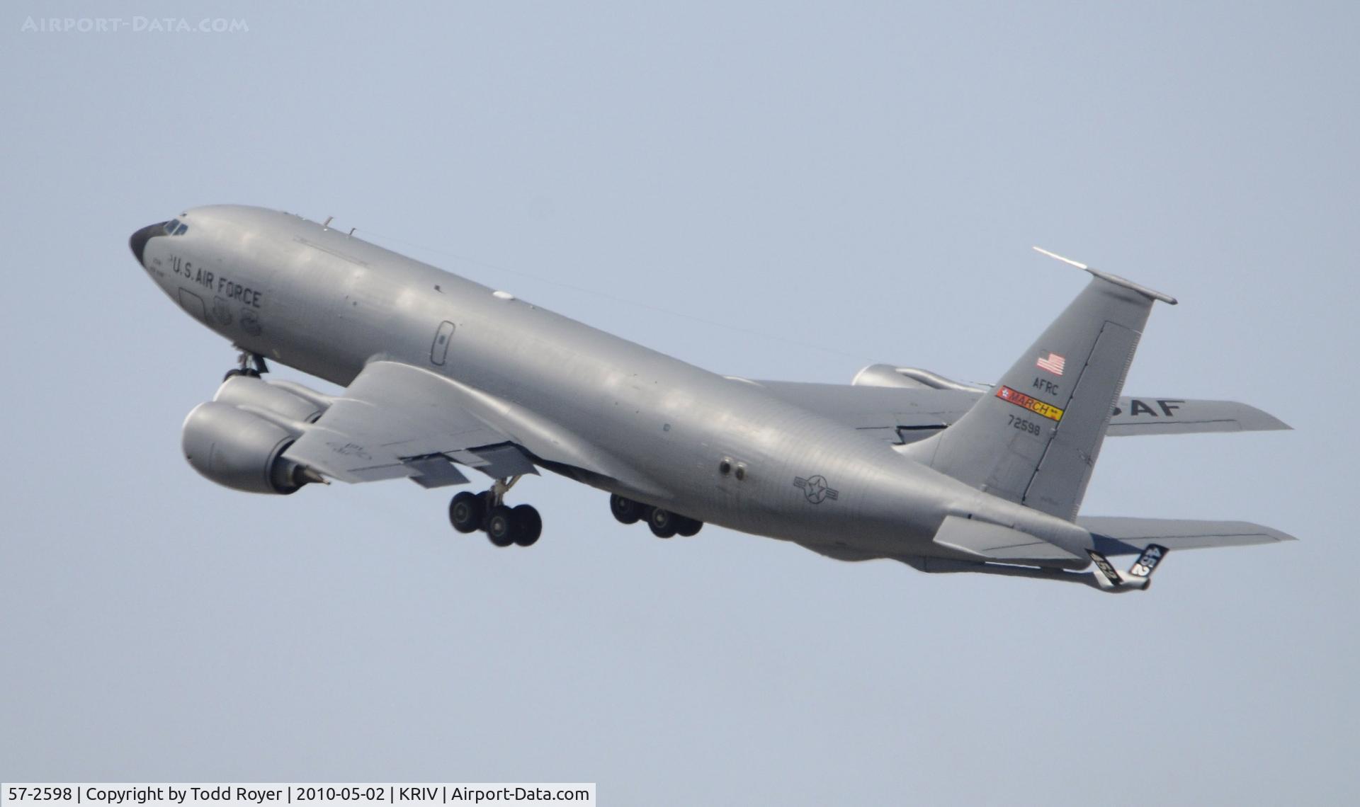 57-2598, 1957 Boeing KC-135R Stratotanker C/N 17734, March Field Airfest 2010