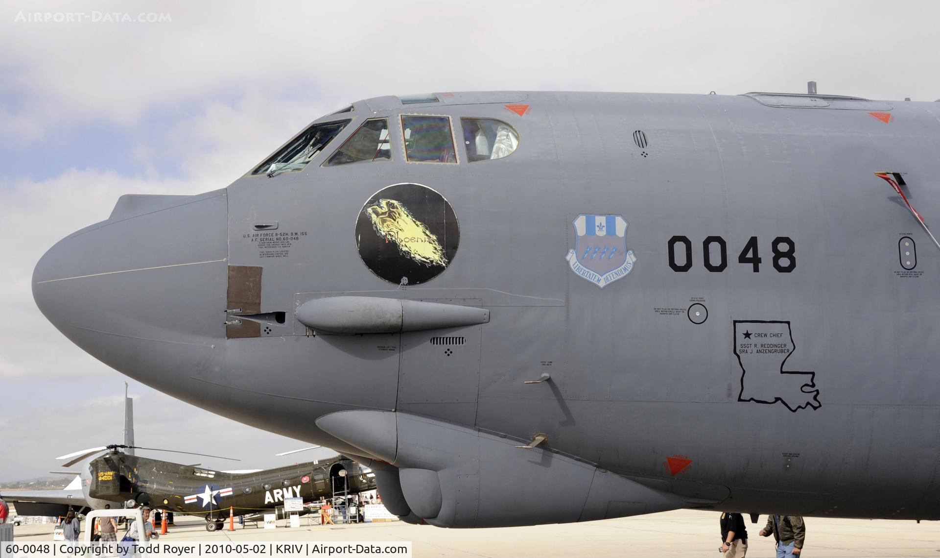 60-0048, 1960 Boeing B-52H Stratofortress C/N 464413, March Field Airfest 2010