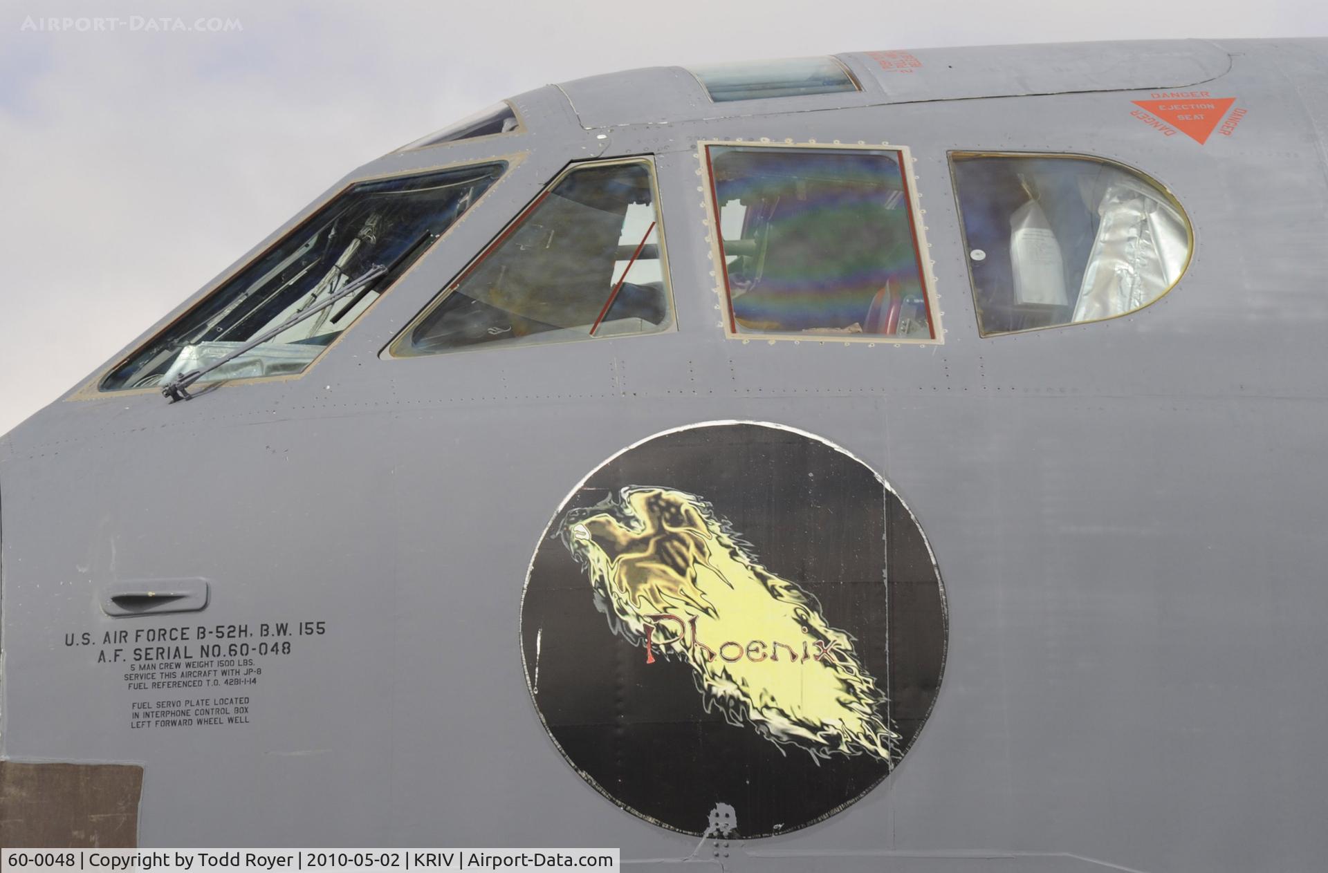 60-0048, 1960 Boeing B-52H Stratofortress C/N 464413, March Field Airfest 2010