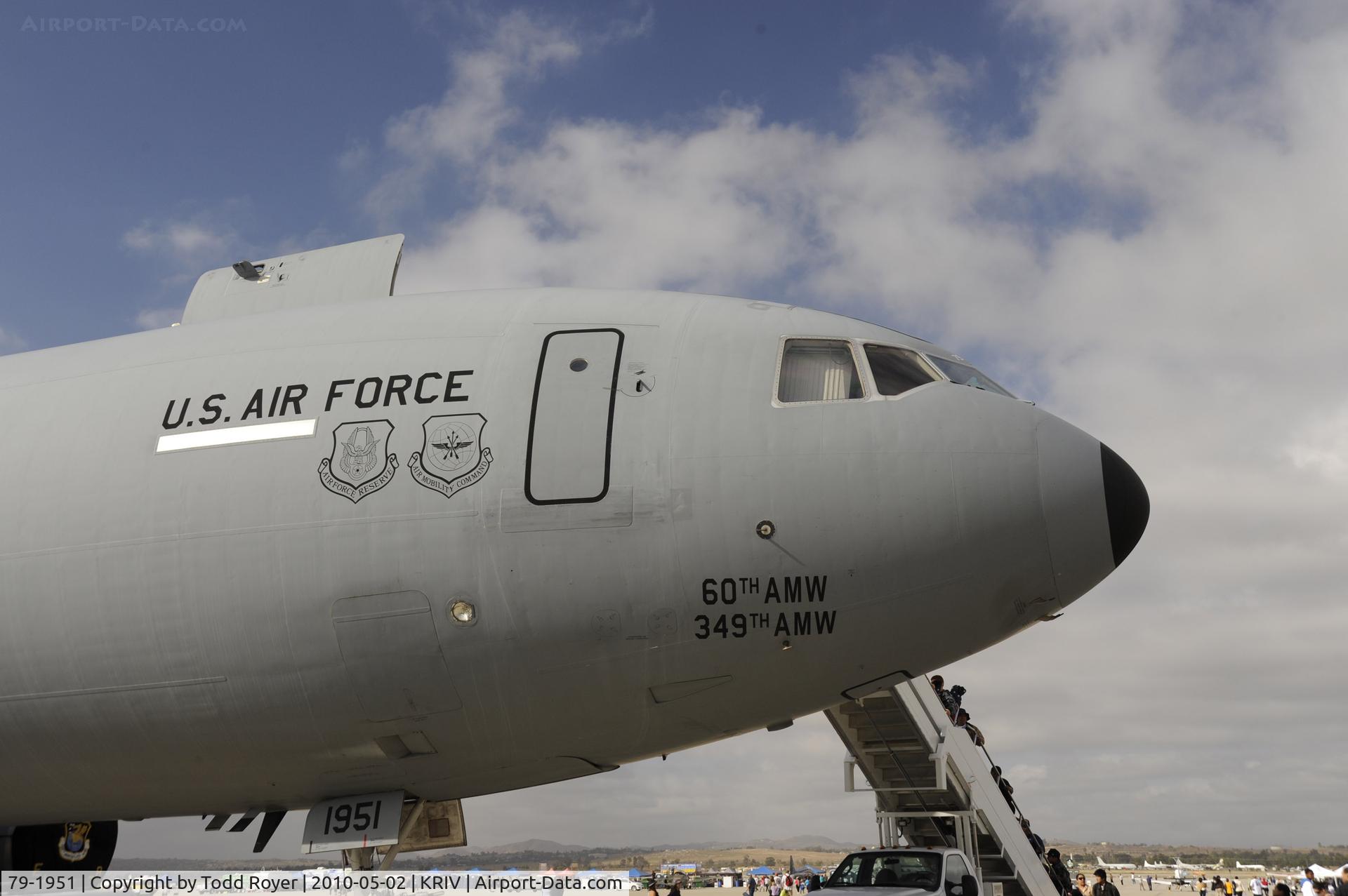 79-1951, 1982 McDonnell Douglas KC-10A Extender C/N 48211, March Field Airfest 2010