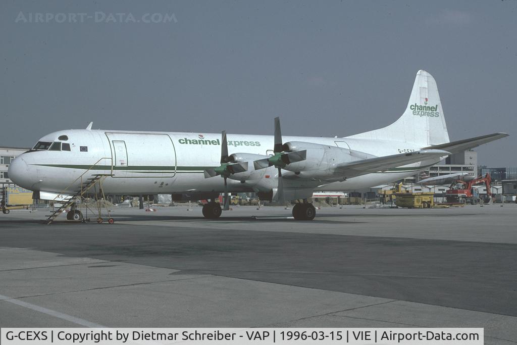 G-CEXS, 1960 Lockheed L-188C(F) Electra C/N 1091, Channel Express Electra