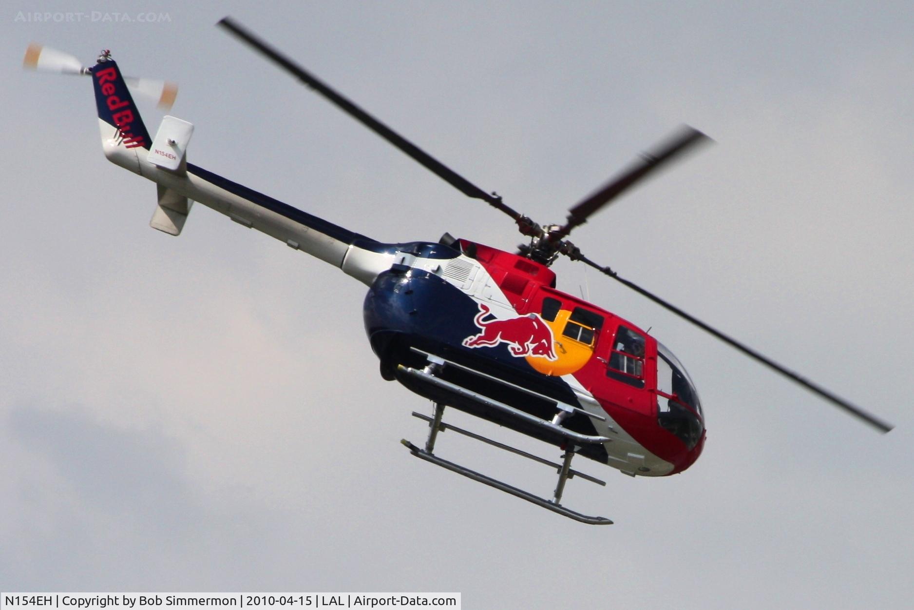N154EH, 1985 MBB Bo-105CBS-4 C/N S-704, Performing at Sun N Fun 2010 - Lakeland, Florida.